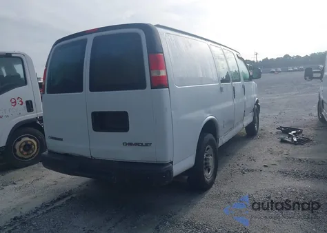 2006 Chevrolet Express Work Van from USA, damaged, VIN 1GCGG25V161204304